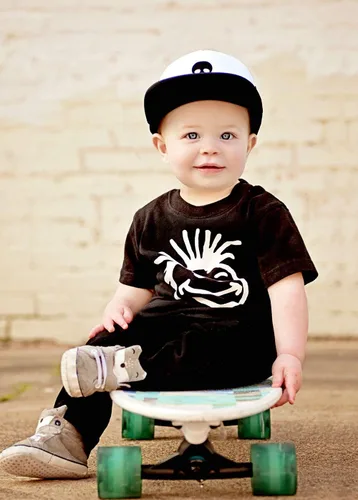 Miniatura 85 de Born to Love - Gorra de béisbol para niño y bebé con visera, en color blanco y azul