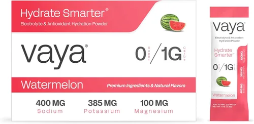 Miniatura 12 de Vaya - Paquetes de electrolitos en polvo sin azúcar - Dale a tu cuerpo hidratación instantánea - con electrolitos en ayunas - Paquete variado