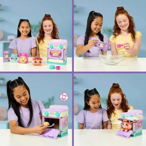 Miniatura 3 de Cookeez Makery Horno Lil' Bakez, Mezcla la Masa y Haz una Mascota Sorpresa Perfumada en Forma de un Juguete de Peluche Deliciosamente Perfumado