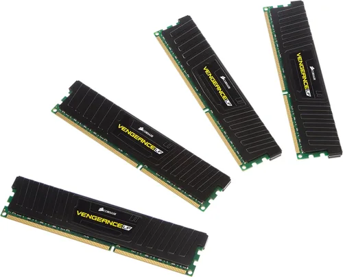 Corsair CML32GX3M4A1600C10 Vengeance LP 32GB (4x8GB) DDR3 1600 MHZ (PC3 12800) Memoria de escritorio 1.5V