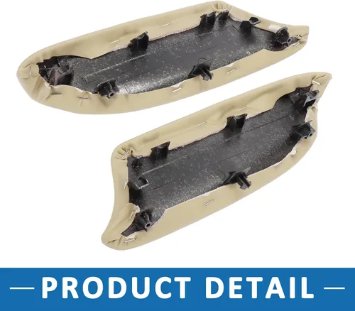 Miniatura 4 de Paneles de puerta delantera para automóvil, funda para reposabrazos 83553-TA0-A31ZC 83503-TA0-A31ZC para Honda Accord 2008-2012, beige (juego de 2)