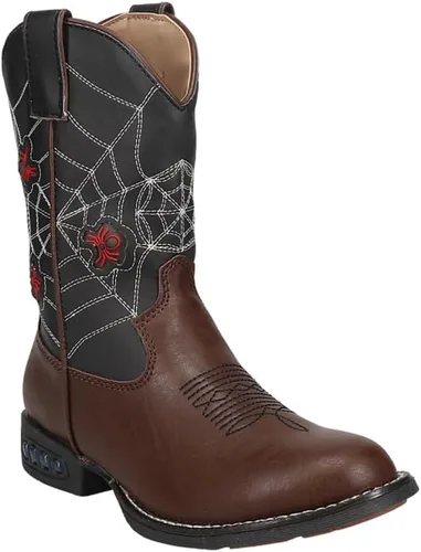 Miniatura 2 de Roper Botas vaqueras unisex con luz Spiders-K para niños