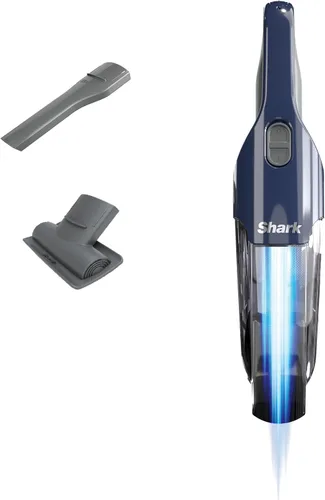Miniatura 4 de Shark Cyclone PET Aspiradora de mano con herramienta para hendiduras de 8", succión HyperVelocity, azul marino/gris, CH701