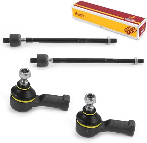 Miniatura 233 de Metrix Premium Chassis Parts - Juego de 4 barras de acoplamiento interior y exterior para Audi A3 15-16, Seat Leon 06-20 (México), 09-17 Volkswagen