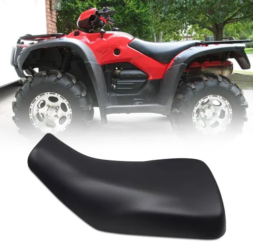 Miniatura 13 de PIT66 Funda para Asiento Negra Compatible con Honda Fourtrax 300 1988-2000 Funda para Asiento Weather-Resistant Black Replacement Seat Cover with