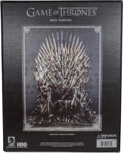 Miniatura 2 de Dark Horse Deluxe Juego de Tronos: Iron Throne Deluxe Puzzle (1000 piezas)