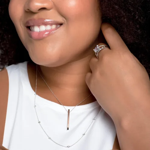 Miniatura 6 de Silpada Minimalist Vertical Bar Pendant in Sterling Silver