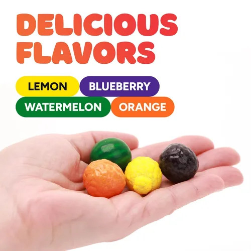 Miniatura 3 de Seedlings Gumballs para Niños - 1.7lb Goma Original Seedling - Bolas de Chicle con Forma de Fruta - Chicle Globo para Niños - Bolas de Chicle