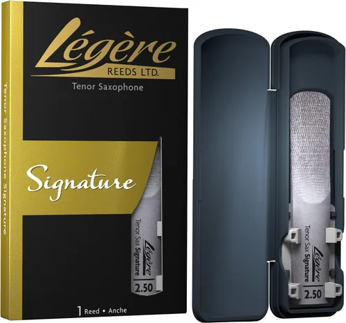 Miniatura 7 de Cañas Légère - Caña para saxofón tenor, Signature, fuerza 2.75 (TSG2.75) - Caña sintética premium para instrumentos de viento-madera