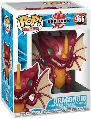 Funko POP Pop! Animación: Bakugan - Drago, Multicolor