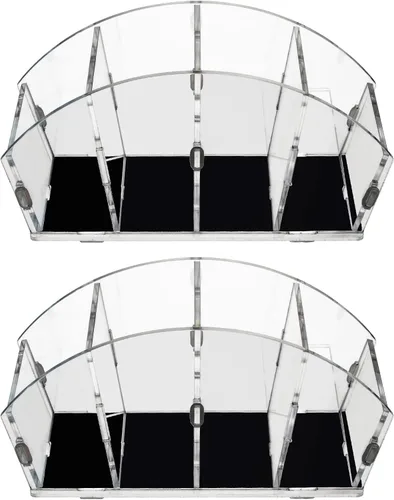 Miniatura 7 de Yes!Fresh Soporte organizador de control remoto de TV, 4 compartimentos, cepillo de maquillaje y soporte para lápices para aire acondicionado