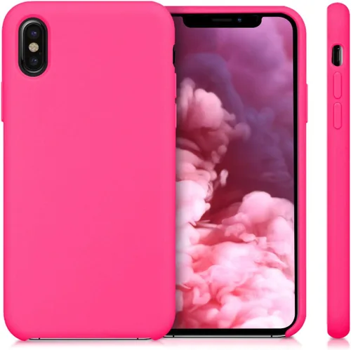 Miniatura 5 de kwmobile - Funda de silicona TPU compatible con iPhone XR, funda suave y flexible de goma, color blanco