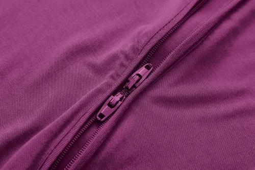 Miniatura 26 de Pijama de viscosa de bambú sin pies para niños y niñas, pijamas con cremallera para dormir y jugar, mameluco - 0-24 meses