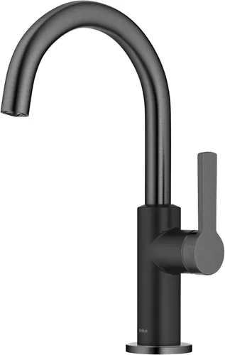 Miniatura 59 de Kraus Oletto KSF-2830BB - Pulverizador desplegable de una sola manija para grifos de cocina con sensor sin contacto en latón cepillado Bronce