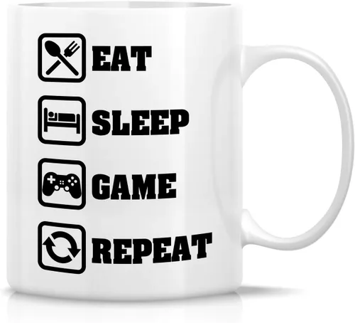 Retreez Taza divertida – Taza de café de cerámica de 11 onzas – Divertido, sarcástico, inspirador regalo de cumpleaños para él, amigo, hermano,