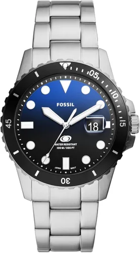 Miniatura 12 de Fossil Men's Watch, Blue Quartz Stainless Steel Dive-Inpired Watch for Men