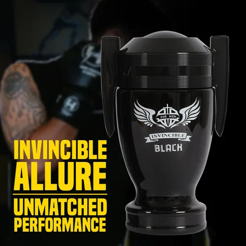 Miniatura 5 de Invincible Black Spray Colonia - Eau De Parfum para Hombres - 3.4 fl.oz
