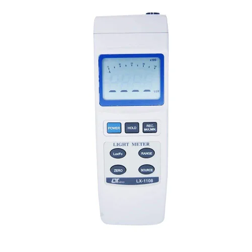 Miniatura 2 de Medidor de exposición digital Lux Meter junto con certificado de calibración de fábrica (rango: 0 a 4,00,000 Lux) para auditorios, teatros