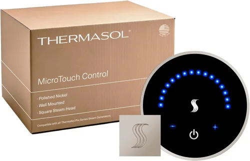Miniatura 15 de Thermasol Kit de controlador MicroTouch y cabezal de vapor, kit de ducha de vapor compatible con generador de ducha de vapor Thermasol, control