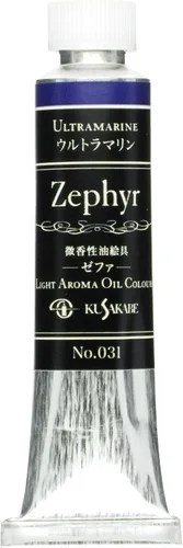 Kusakabe 031 Oil Paint, Zepha, Ultramarine 0.7 fl oz (20 ml) (No.6)