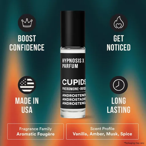 Miniatura 3 de Cupids Hypnosis Roll-on 0.3 fl oz para hombres - Perfume de feromonas de aceite original para hombres