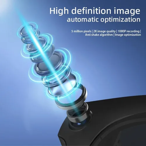 Miniatura 5 de Lentes de cámara inteligente AI: grabación de video HD 1080P y toma de fotos, traducción, conversación asistente, adecuadas para exteriores e