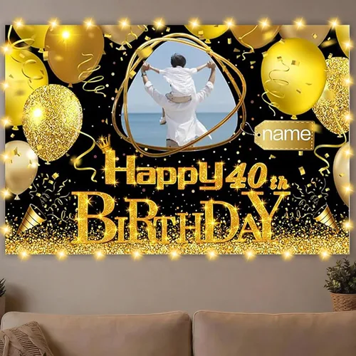 Miniatura 31 de Dicodes Decoraciones de cumpleaños de unicornio personalizadas para niñas, pancarta de cumpleaños de unicornio, decoración de cumpleaños de princesa