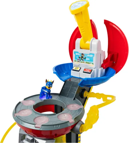Miniatura 5 de Paw Patrol, Mighty Pups Super Paws Lookout Tower Playset con luces y sonidos, juguete para edades de 3 años en adelante