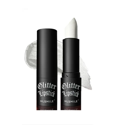 Lápiz labial Diamond - Brillo de labios y sombra de ojos impermeable de larga duración, con purpurina, copa antiadherente de alto brillo, brillo de