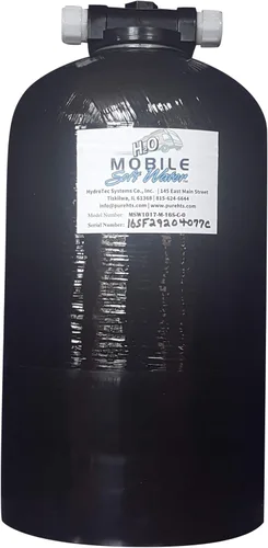 Miniatura 6 de Tanque portátil para transportar agua. Unidad de 16.000 granos. Sin plomo NSF 61 masculino GHC Conexiones de tanque, distribuidor, resina e