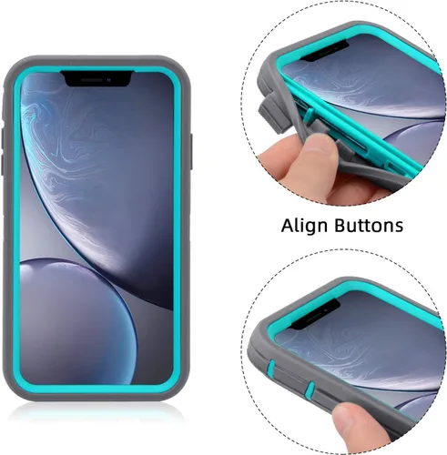 Miniatura 5 de MAXCURY Defender - Carcasa para iPhone XR