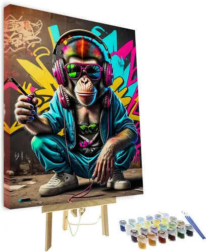 Miniatura 7 de TUMOVO Kits de pintura por números para adultos sobre lienzo, pintura acrílica para adultos y niños, pintura por número, kits de pintura por números