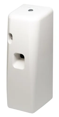 Miniatura 2 de Big D Dispensador de aerosol activado por luz 757, blanco, cubre un espacio de 6000 pies cúbicos - Ambientador automático ideal para baños