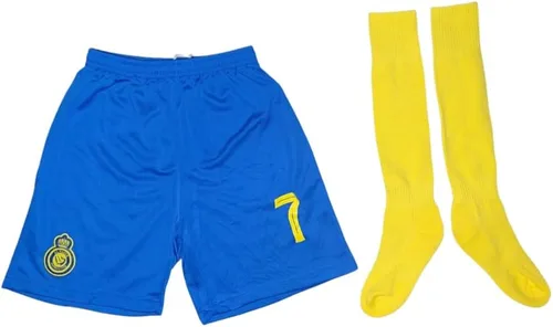 Miniatura 3 de KickOffKits - Camiseta de fútbol #7 NASSR Uniforme para adultos, camiseta de equipo deportivo para adultos, jerseypantalones cortoscalcetinesregalo