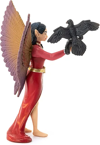 Miniatura 4 de Schleich bayala Película, princesa de hadas y el unicornio juguetes de personaje, Fairy Nuray con Raven Munyn, a partir de 5 años