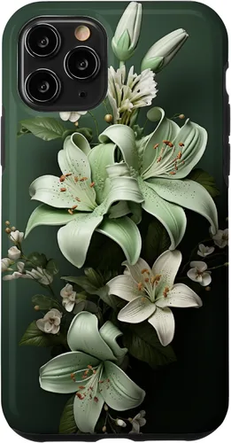 Miniatura 26 de Funda para iPhone 12 mini Sage green Wildflower Aesthetic Flower