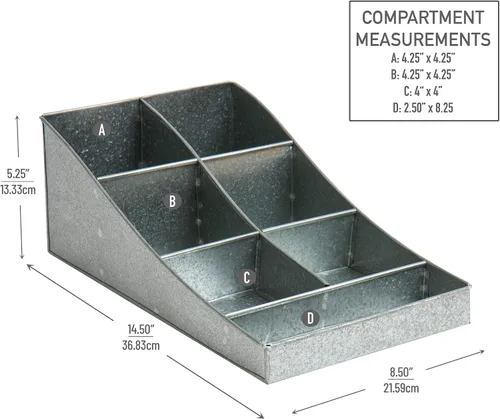 Miniatura 3 de Mind Reader COMP7MESH-BLK - Organizador de condimentos