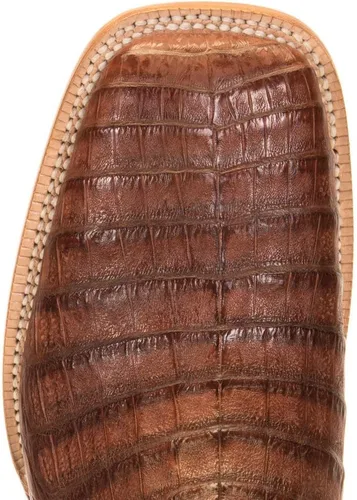 Miniatura 5 de R. Watson SQ Toe Caiman Belly - Bota de coñac RW2503-2