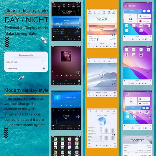 Miniatura 6 de 14.4 pulgadas Qualcomm Android 11 Radio de coche para Ford F150 F-150 2013 2014 actualización estéreo Tesla estilo Dash IPS pantalla táctil Android