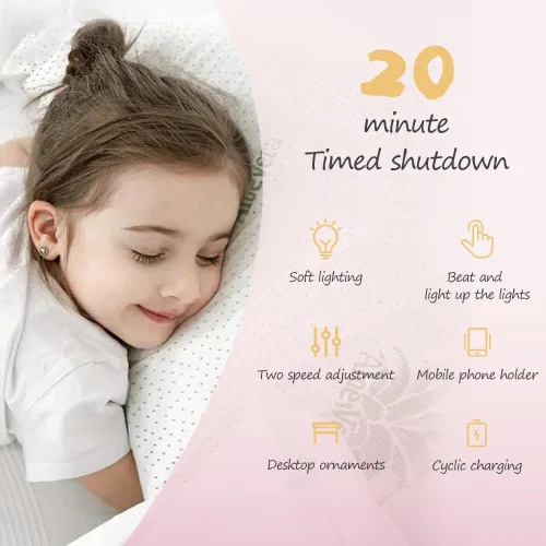 Miniatura 6 de Lámpara de dona - Regalo de luz nocturna LED de silicona para niños y niñas, luz nocturna linda recargable para decoración de habitación de niños