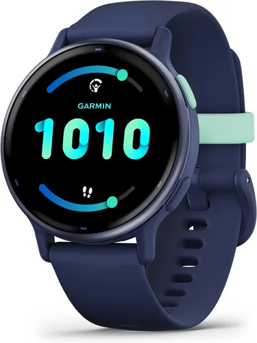 Miniatura 9 de Garmin vívoactive 5, reloj inteligente GPS de salud y fitness, pantalla AMOLED, hasta 11 días de batería (renovado) (negro)