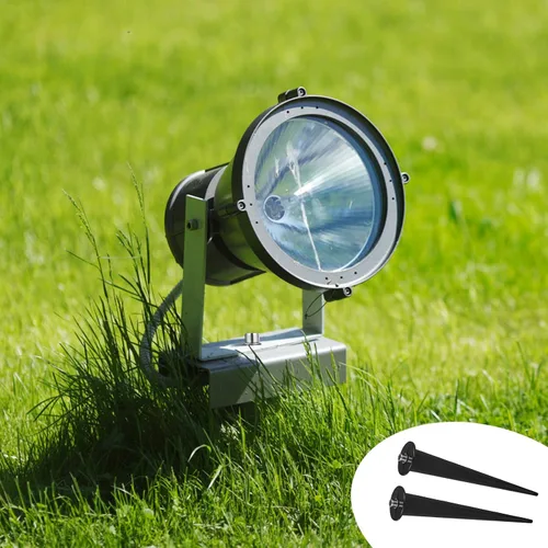 Miniatura 6 de 4 estacas de repuesto para luz solar de camino, accesorios de luces solares con tornillo M5 para pasarela, patio, jardín y patio