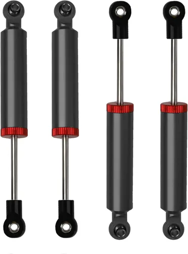 Miniatura 9 de 4 piezas de amortiguadores de choque para coche RC, amortiguadores de resorte interno, piezas de actualización compatibles con Axial SCX10 Traxxas