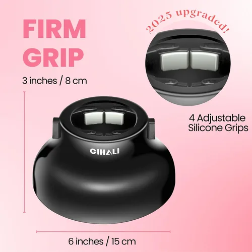 Miniatura 2 de Difusor universal de cabello "súper resistente" de 1.7 a 2.6 pulgadas para cabello rizado y ondulado natural, accesorio para secador de pelo