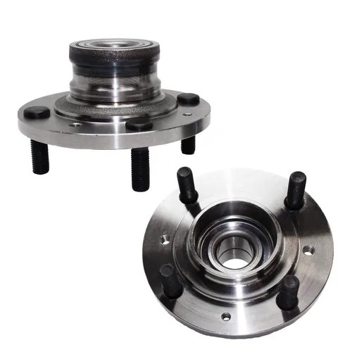 Miniatura 11 de Detroit Axle - Bujes de rodamiento de rueda traseros de 2 piezas para Volkswagen Jetta Beetle Golf City Audi TT Quattro, 2 rodamientos de ruedas