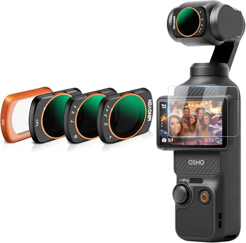 Miniatura 8 de Filtro de niebla negra de bolsillo 4/3, difusión negra, filtro creativo magnético de 1/4, filtros suaves de belleza para cámara DJI Osmo Pocket