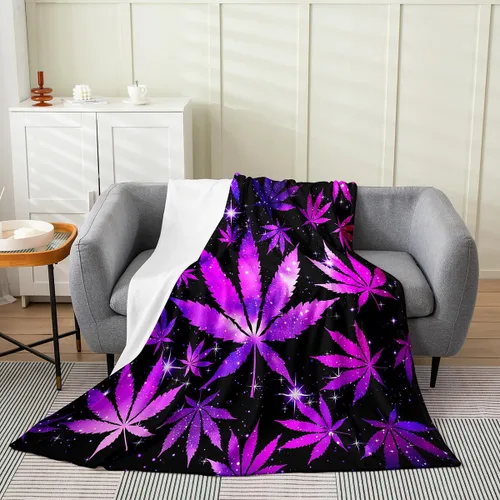 Miniatura 16 de Erosebridal Manta de murciélago de Halloween de 30 x 40 pulgadas, para todas las estaciones, con estrellas y galaxias, para niños, decoraciones