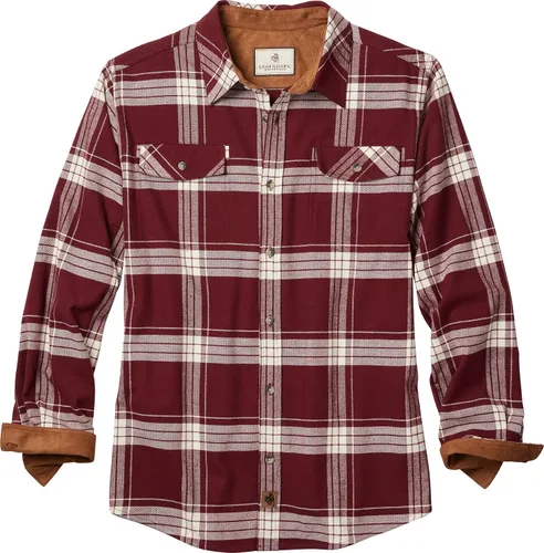 Miniatura 12 de Legendary Whitetails - Camisa de franela para hombre de manga larga con botones, ajuste relajado
