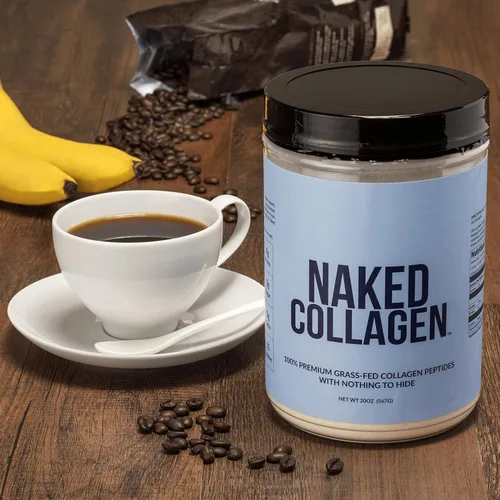 Miniatura 8 de Naked Collagen - Proteína en polvo de péptidos de colágeno, 60 porciones criadas en pasto, suplemento de colágeno hidrolizado alimentado con pasto