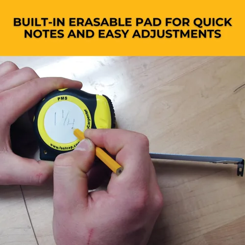 Miniatura 4 de FastCap ProCarpenter Cinta Métrica Métrica/Estándar - Ideal para profesionales y mejoras del hogar - con clip de cinturón de acción de palanca